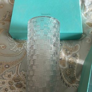 Tiffany vase we received from our wedding.